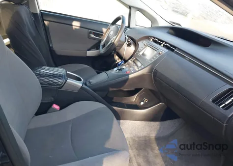 2012 Toyota Prius Three из США, поврежденный, VIN JTDKN3DU7C1527640